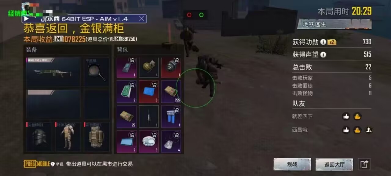 和平精英「九天追锁一体」iOS辅助